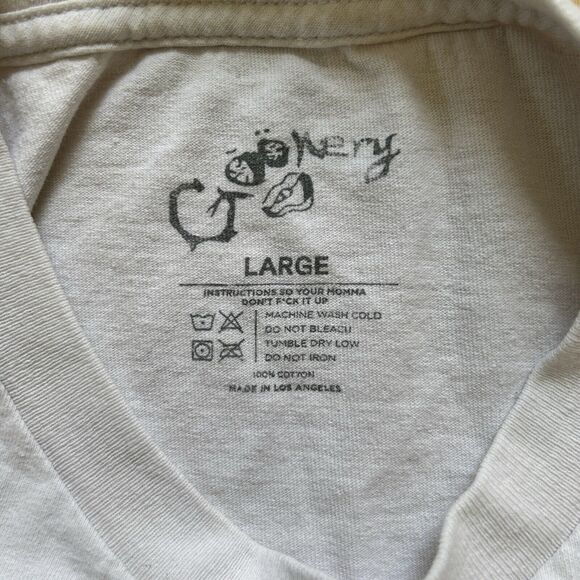 Goonery Demon Slayer White T Shirt Men L - Picture 2 of 5